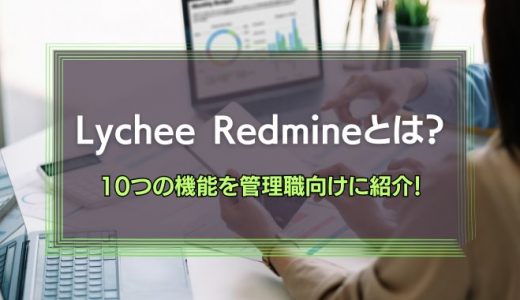 Lychee Redmineとは？10つの機能を管理職向けに紹介！