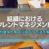組織におけるタレントマネジメント