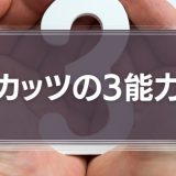 カッツの3能力について